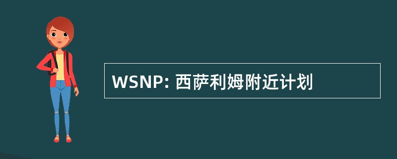 WSNP: 西萨利姆附近计划