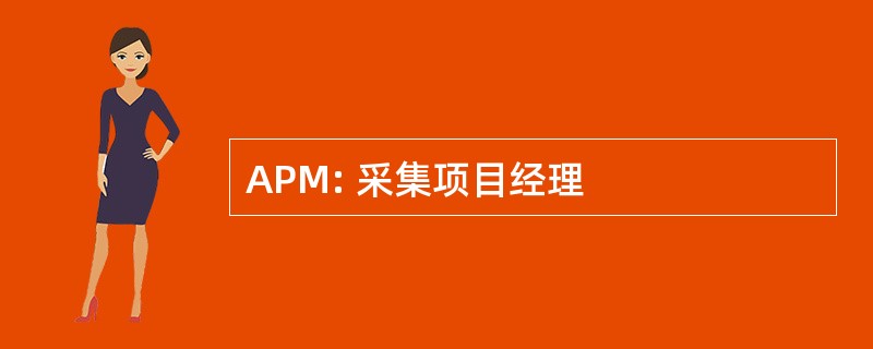 APM: 采集项目经理