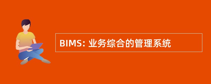 BIMS: 业务综合的管理系统