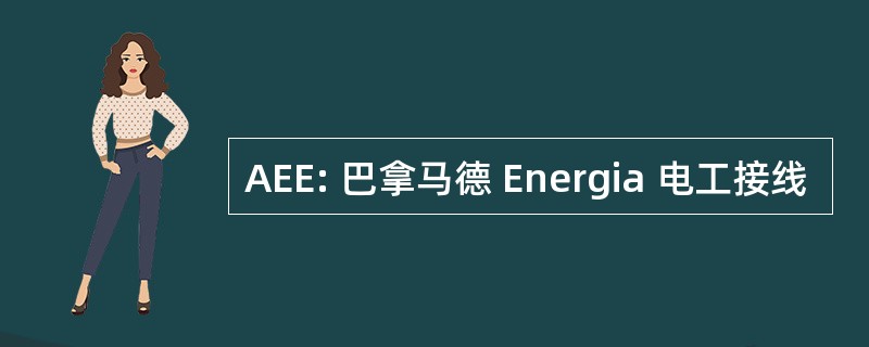 AEE: 巴拿马德 Energia 电工接线