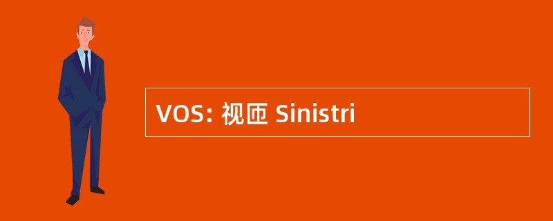 VOS: 视匝 Sinistri