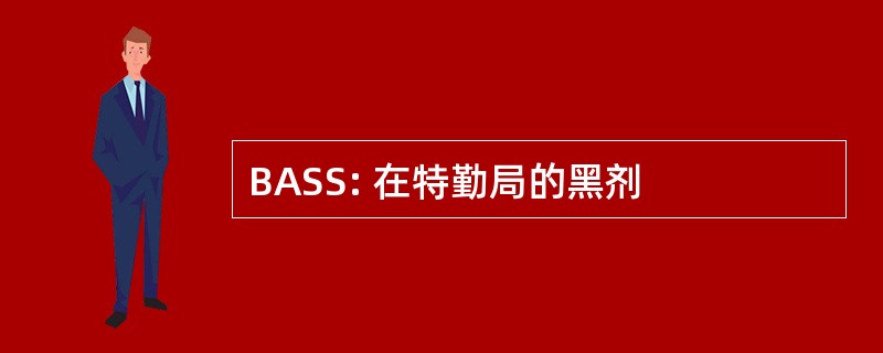 BASS: 在特勤局的黑剂