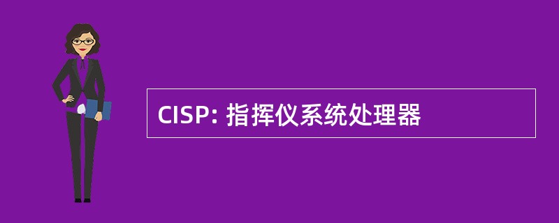 CISP: 指挥仪系统处理器