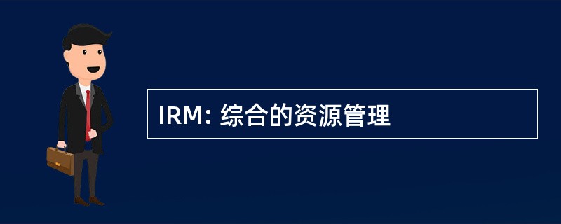 IRM: 综合的资源管理