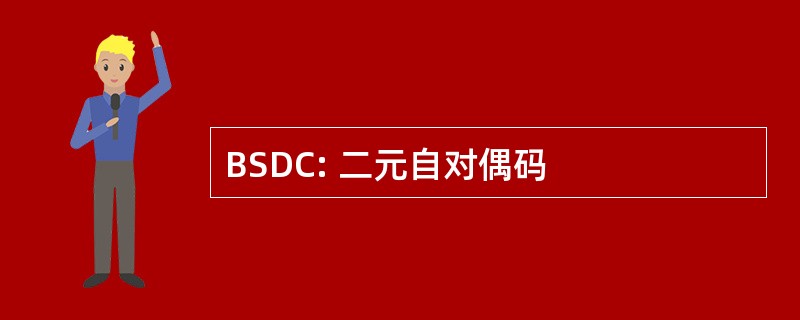 BSDC: 二元自对偶码