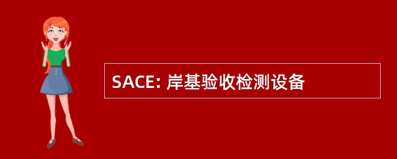 SACE: 岸基验收检测设备