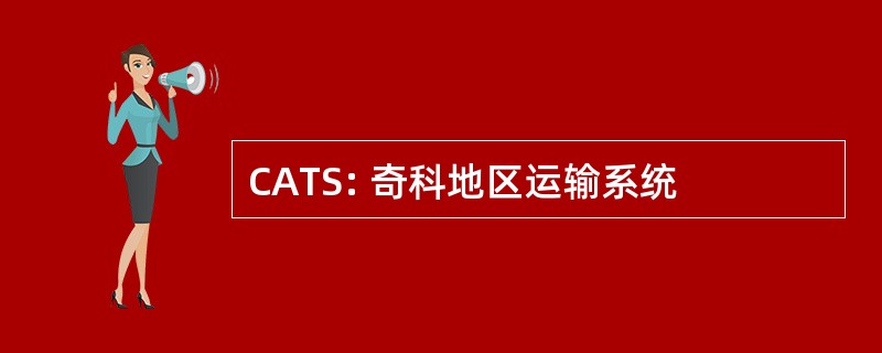 CATS: 奇科地区运输系统