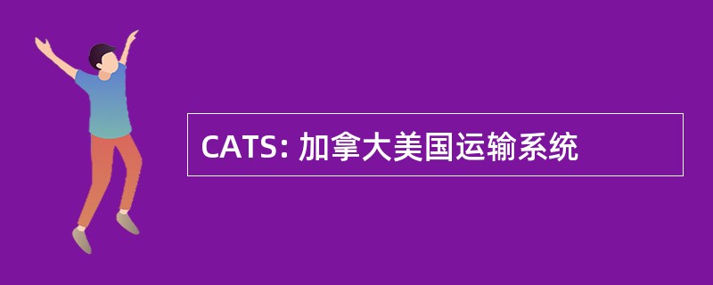 CATS: 加拿大美国运输系统