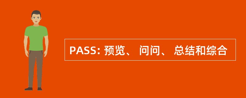 PASS: 预览、 问问、 总结和综合