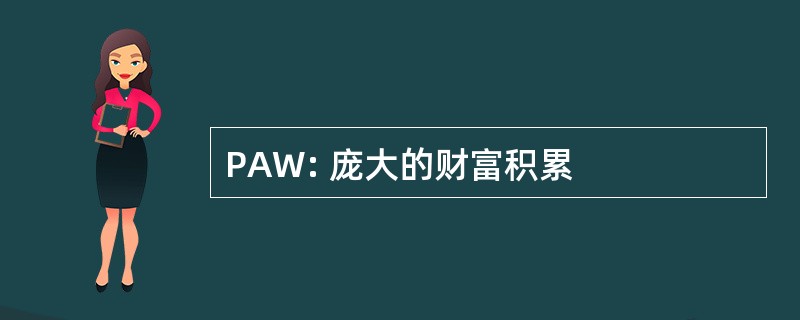 PAW: 庞大的财富积累