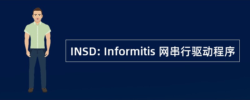 INSD: Informitis 网串行驱动程序