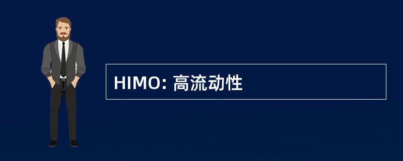 HIMO: 高流动性