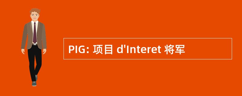 PIG: 项目 d&#039;Interet 将军