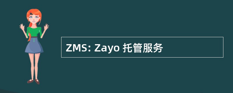 ZMS: Zayo 托管服务