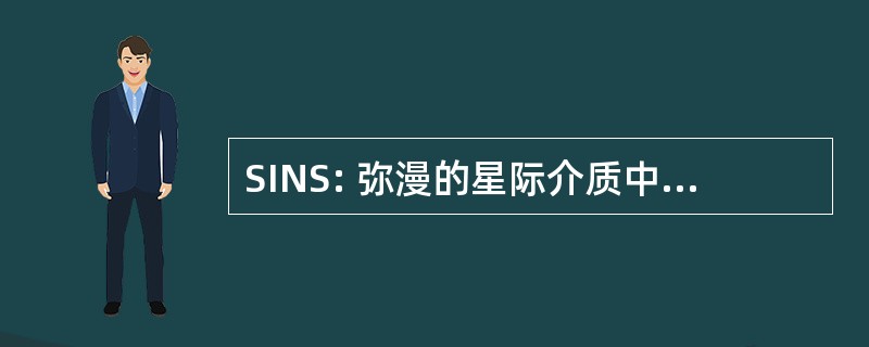 SINS: 弥漫的星际介质中的小离子和中性结构