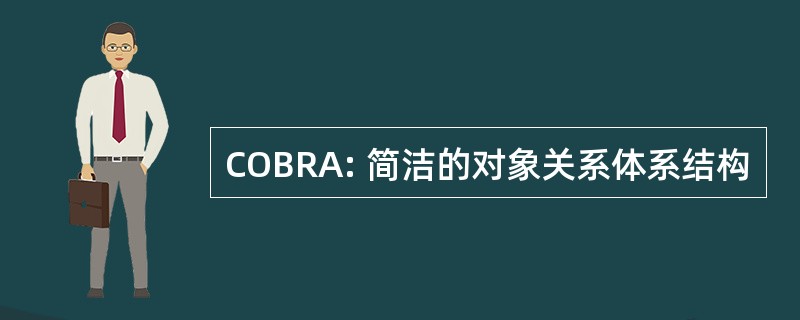 COBRA: 简洁的对象关系体系结构