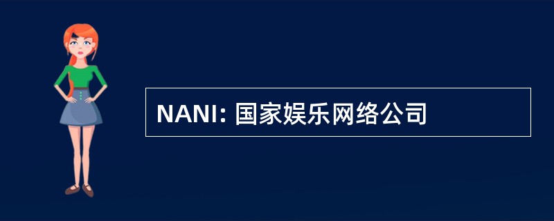 NANI: 国家娱乐网络公司