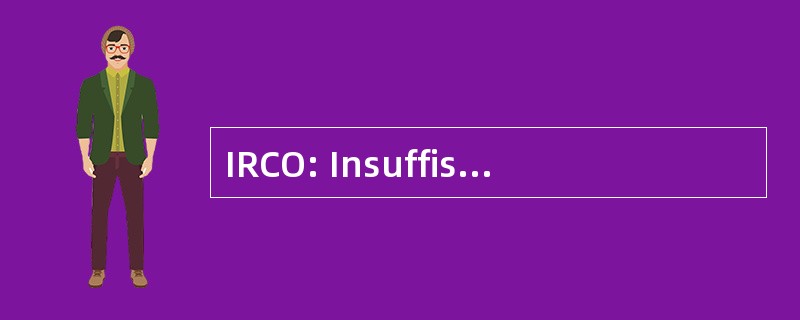 IRCO: Insuffisants Respiratoires Chroniques Obstructifs