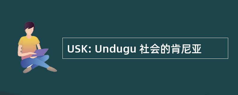 USK: Undugu 社会的肯尼亚