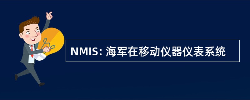 NMIS: 海军在移动仪器仪表系统