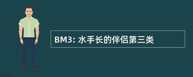 BM3: 水手长的伴侣第三类