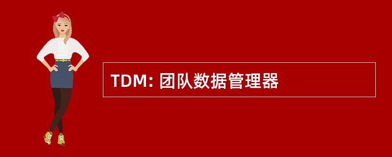 TDM: 团队数据管理器