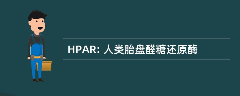 HPAR: 人类胎盘醛糖还原酶