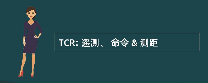 TCR: 遥测、 命令 & 测距