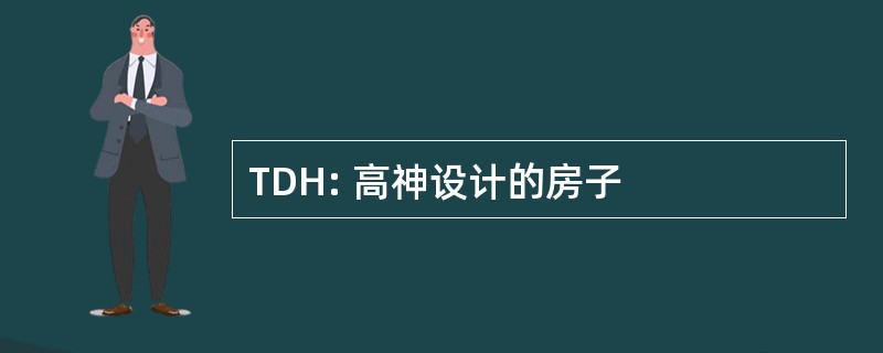 TDH: 高神设计的房子