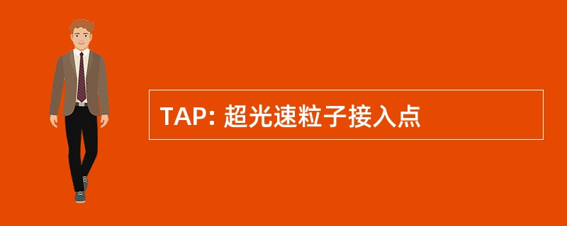 TAP: 超光速粒子接入点