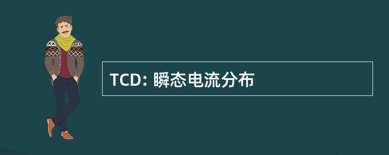 TCD: 瞬态电流分布