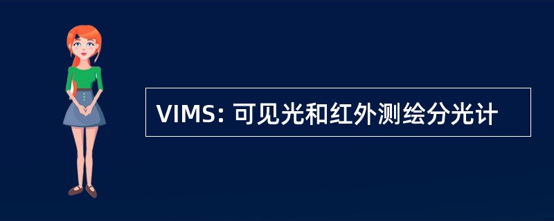 VIMS: 可见光和红外测绘分光计