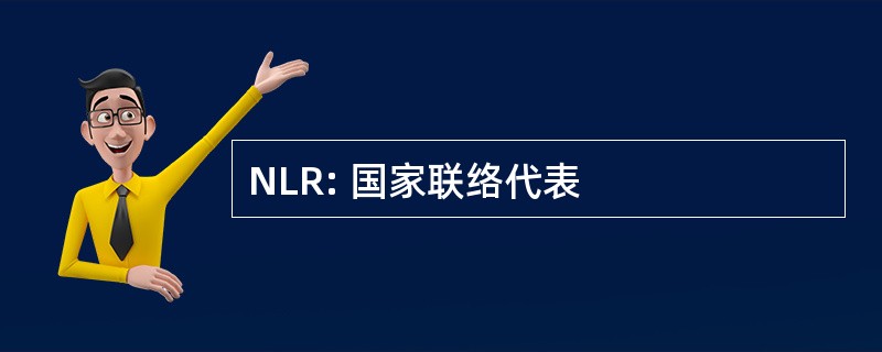 NLR: 国家联络代表