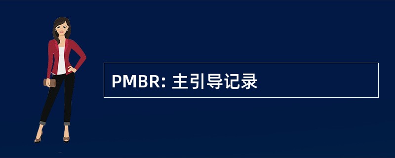 PMBR: 主引导记录