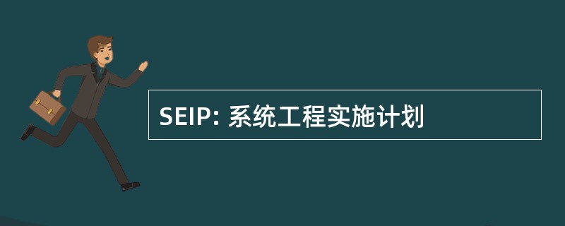 SEIP: 系统工程实施计划