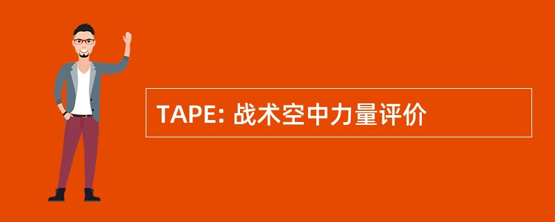 TAPE: 战术空中力量评价