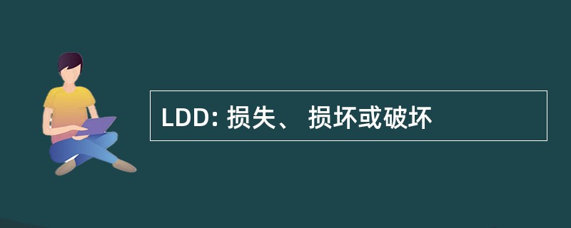 LDD: 损失、 损坏或破坏