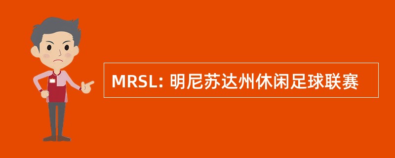 MRSL: 明尼苏达州休闲足球联赛