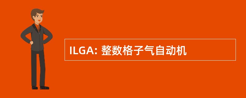 ILGA: 整数格子气自动机