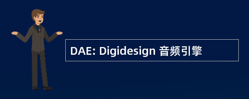 DAE: Digidesign 音频引擎