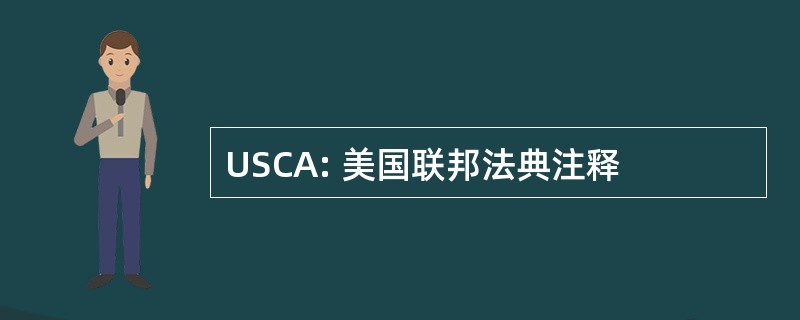 USCA: 美国联邦法典注释