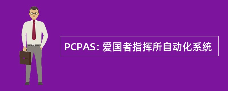 PCPAS: 爱国者指挥所自动化系统