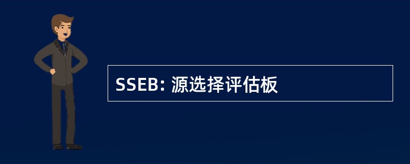 SSEB: 源选择评估板