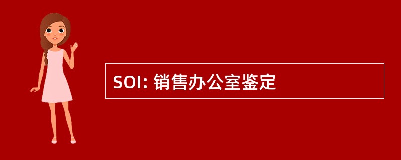 SOI: 销售办公室鉴定