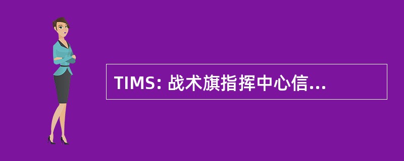 TIMS: 战术旗指挥中心信息管理服务