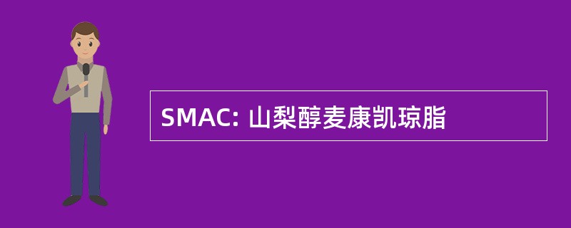 SMAC: 山梨醇麦康凯琼脂