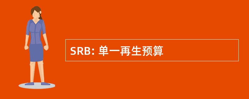 SRB: 单一再生预算