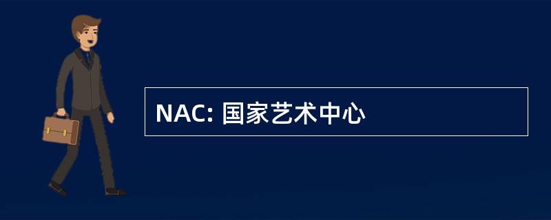 NAC: 国家艺术中心