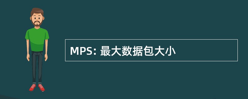 MPS: 最大数据包大小