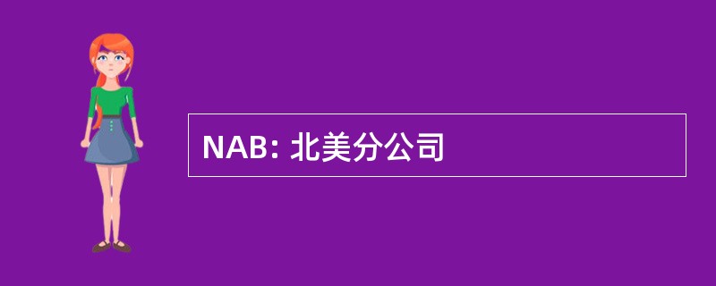 NAB: 北美分公司